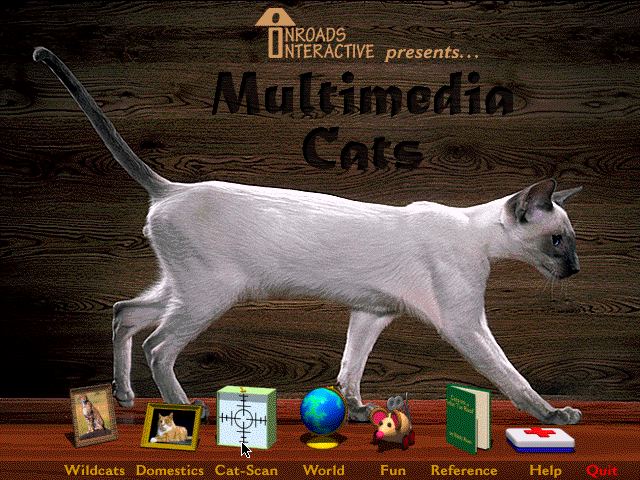 Multimedia Cats - Menu